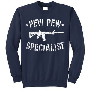 Gun Rifle Pew Pew Specialist Sweatshirt