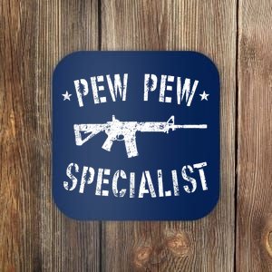 Gun Rifle Pew Pew Specialist Coaster