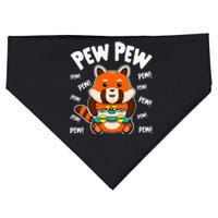 Gamer Red Panda Pew Pew Cute Kawaii Red Panda Video Games USA-Made Doggie Bandana