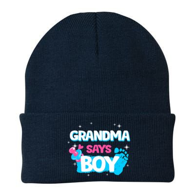 Gender Reveal Party Grandma Says Boy Team Boy Beanie