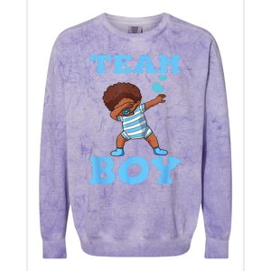 Gender Reveal Party Team Colorblast Crewneck Sweatshirt