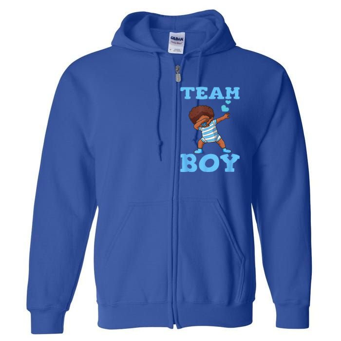 Gender Reveal Party Team Full Zip Hoodie