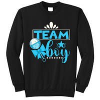 Gender Reveal Party Baby Shower Team Boy Gender Reveal Sweatshirt