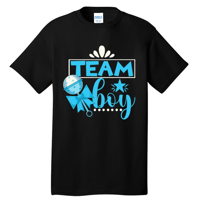 Gender Reveal Party Baby Shower Team Boy Gender Reveal Tall T-Shirt