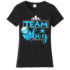 Gender Reveal Party Baby Shower Team Boy Gender Reveal Women's T-Shirt