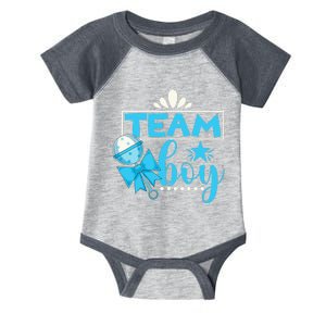 Gender Reveal Party Baby Shower Team Boy Gender Reveal Infant Baby Jersey Bodysuit