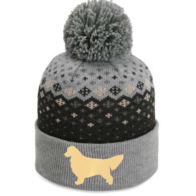 Golden Retriever Premium The Baniff Cuffed Pom Beanie