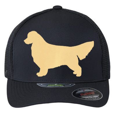 Golden Retriever Premium Flexfit Unipanel Trucker Cap