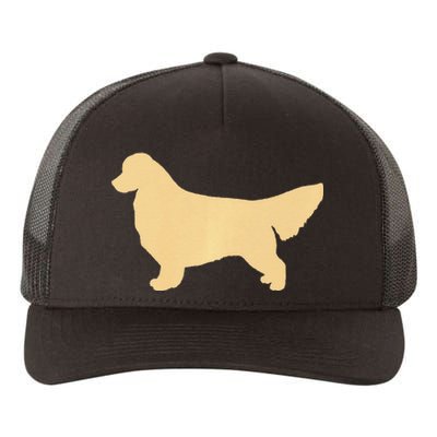 Golden Retriever Premium Yupoong Adult 5-Panel Trucker Hat