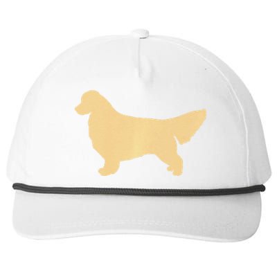 Golden Retriever Premium Snapback Five-Panel Rope Hat