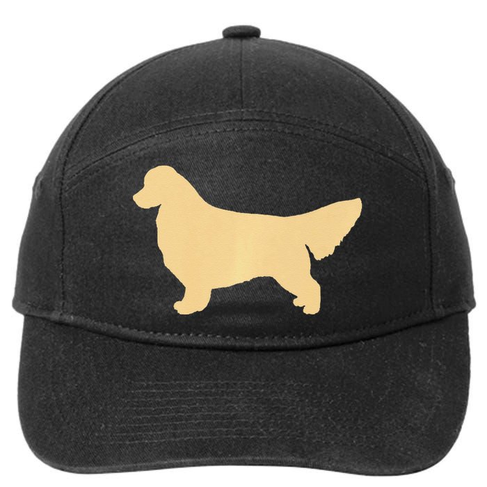 Golden Retriever Premium 7-Panel Snapback Hat