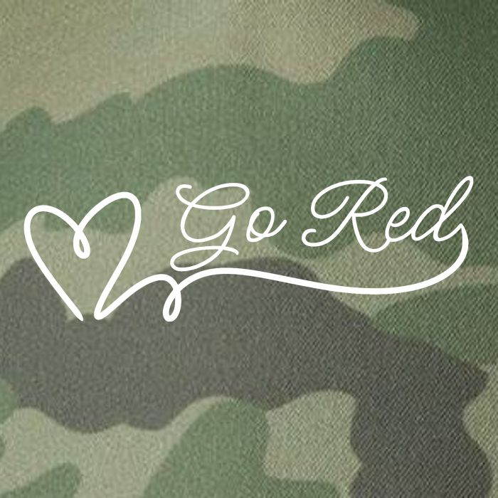 Go Red Pulse Heart Disease Awareness Legacy Tie Dye Trucker Hat