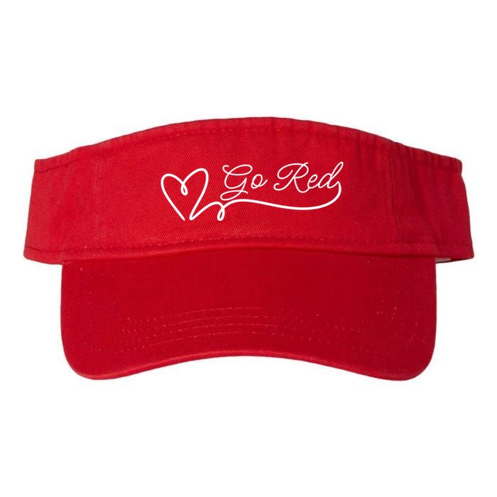 Go Red Pulse Heart Disease Awareness Visor