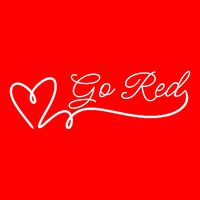 Go Red Pulse Heart Disease Awareness Visor