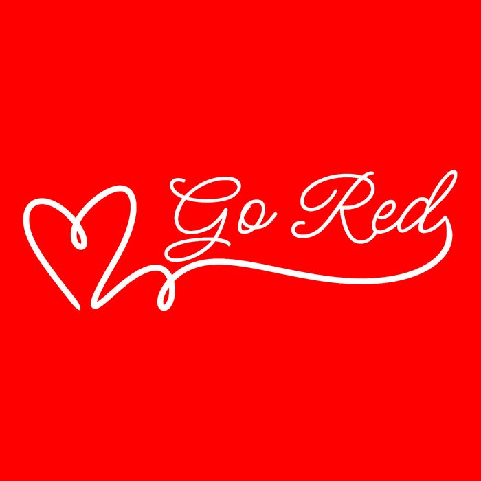 Go Red Pulse Heart Disease Awareness Visor