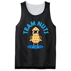 Gender Reveal Party Team Nuts Mesh Reversible Basketball Jersey Tank