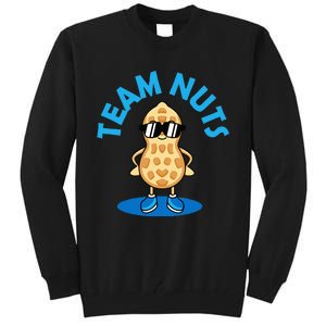 Gender Reveal Party Team Nuts Tall Sweatshirt