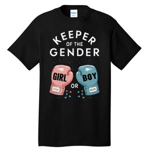 Gender Reveal Party Keeper Of Gender Boxing Tall T-Shirt