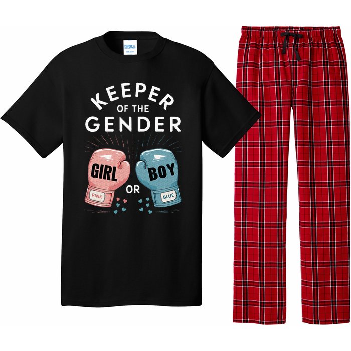 Gender Reveal Party Keeper Of Gender Boxing Pajama Set