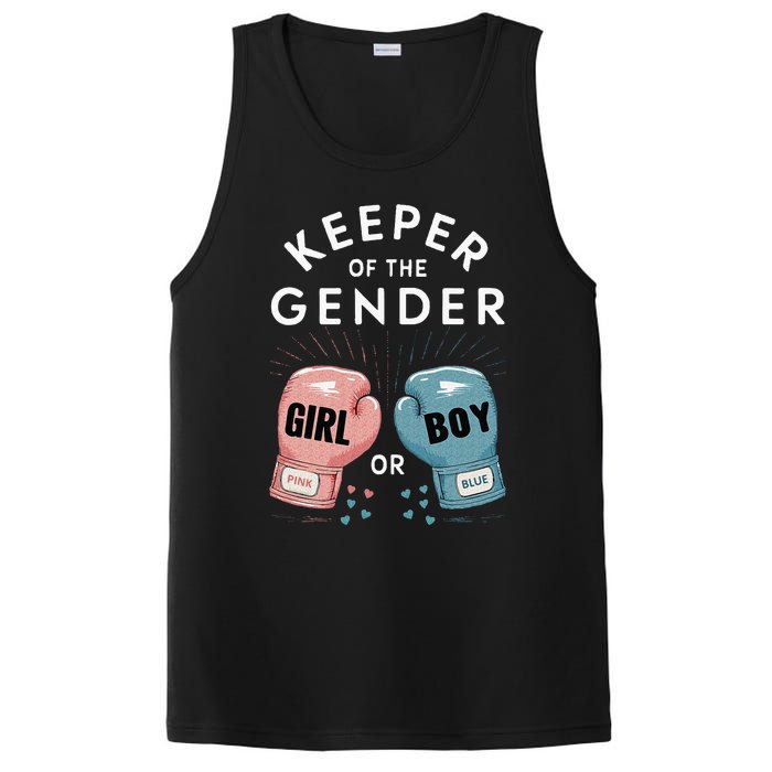 Gender Reveal Party Keeper Of Gender Boxing PosiCharge Competitor Tank