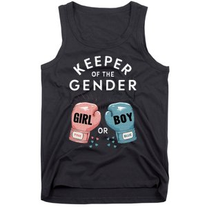 Gender Reveal Party Keeper Of Gender Boxing Tank Top