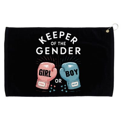 Gender Reveal Party Keeper Of Gender Boxing Grommeted Golf Towel