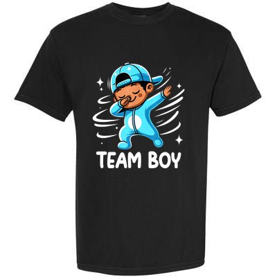 Gender Reveal Party Team Boy Baby Announcement Garment-Dyed Heavyweight T-Shirt