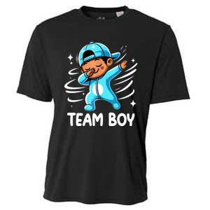 Gender Reveal Party Team Boy Baby Announcement Cooling Performance Crew T-Shirt