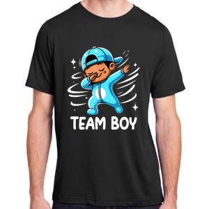 Gender Reveal Party Team Boy Baby Announcement Adult ChromaSoft Performance T-Shirt