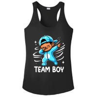 Gender Reveal Party Team Boy Baby Announcement Ladies PosiCharge Competitor Racerback Tank