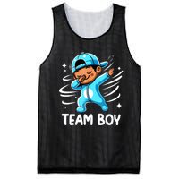 Gender Reveal Party Team Boy Baby Announcement Mesh Reversible Basketball Jersey Tank