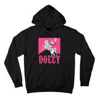 Girl Retro Personalized Dolly Cowgirl First Name Tall Hoodie