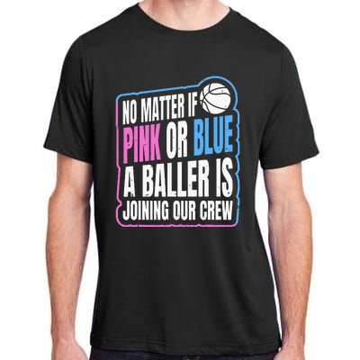 Gender Reveal Party Quote For A Basketball Player Adult ChromaSoft Performance T-Shirt