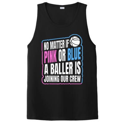 Gender Reveal Party Quote For A Basketball Player PosiCharge Competitor Tank