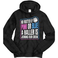 Gender Reveal Party Quote For A Basketball Player Tie Dye Hoodie