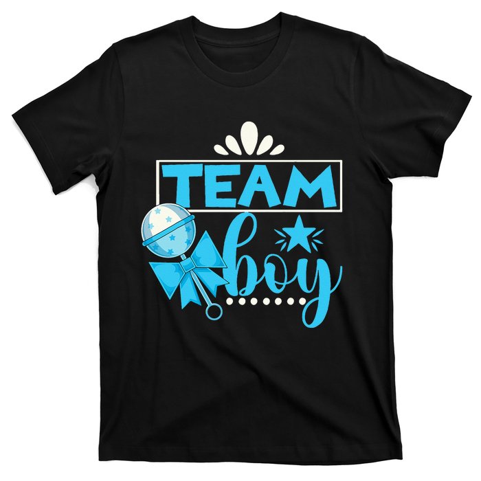 Gender Reveal Party Baby Shower Team Boy Gender Reveal T-Shirt