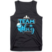 Gender Reveal Party Baby Shower Team Boy Gender Reveal Tank Top