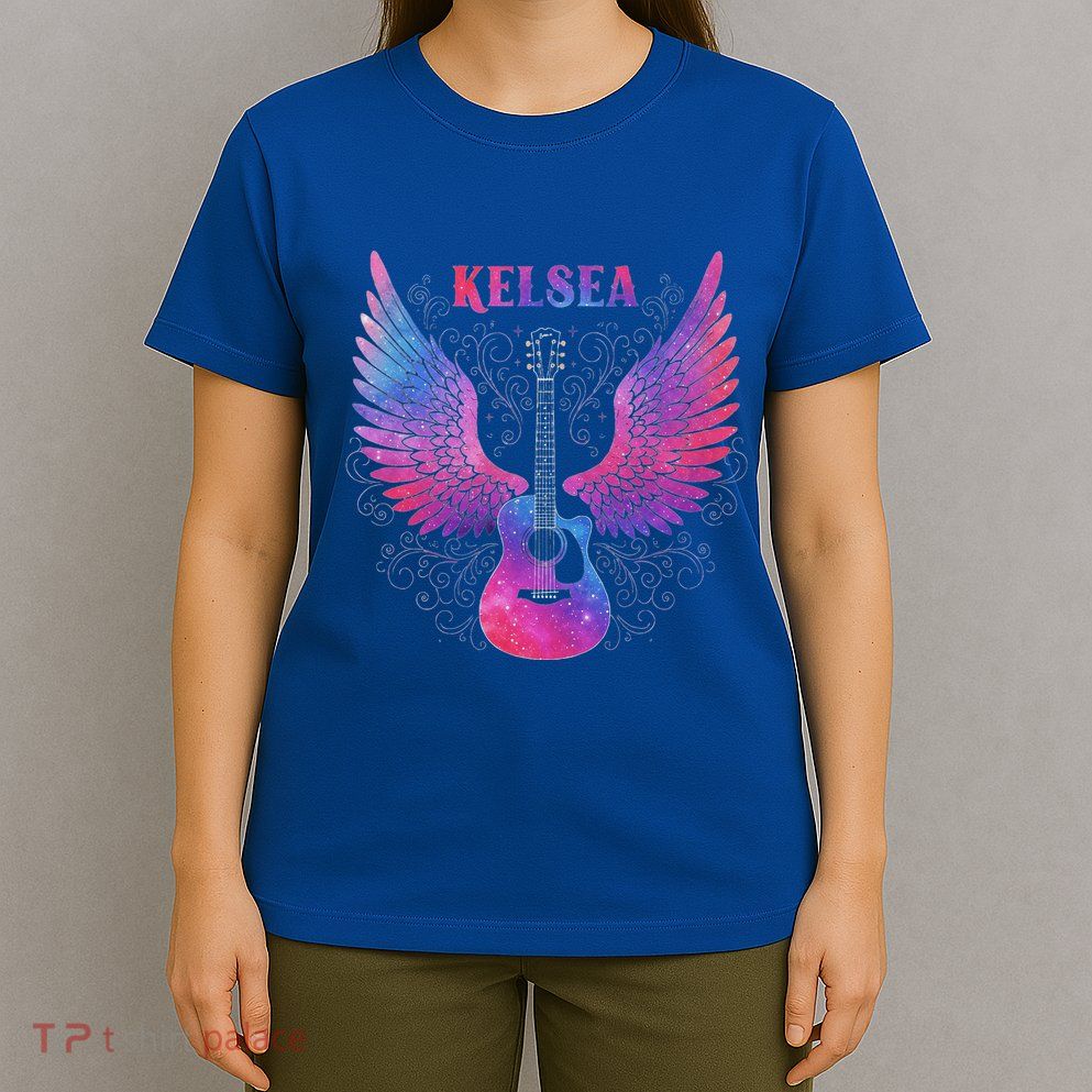 Girl Retro Personalized Name K.E.L.S.E.A T-Shirt