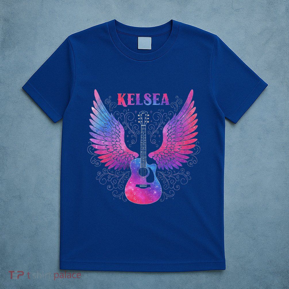 Girl Retro Personalized Name K.E.L.S.E.A T-Shirt