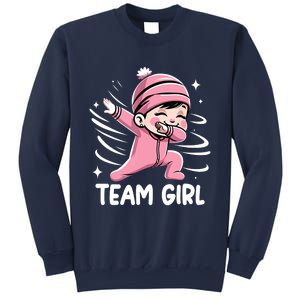 Gender Reveal Party Team Girl Baby Announcement Sweatshirt