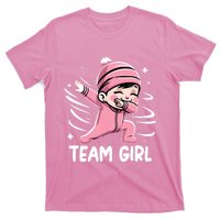 Gender Reveal Party Team Girl Baby Announcement T-Shirt