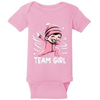 Gender Reveal Party Team Girl Baby Announcement Baby Bodysuit