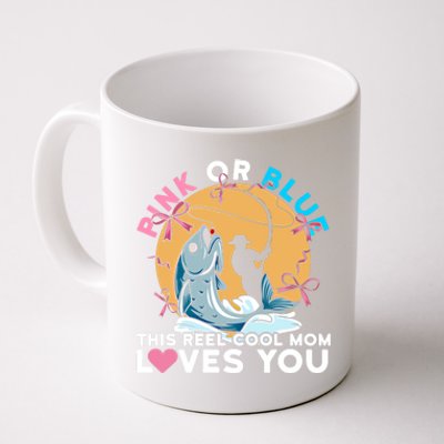 Gender Reveal Quote For A Fishing Mom Meaningful Gift Coffee Mug