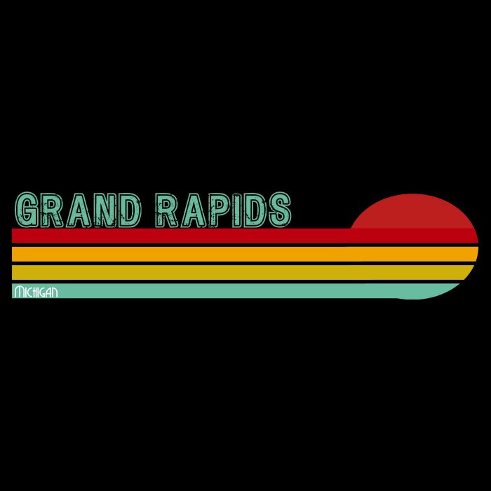 Grand Rapids Retro Michigan Bag