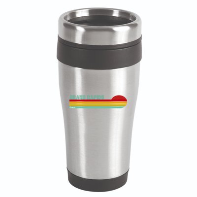 Grand Rapids Retro Michigan 16oz Travel Tumbler