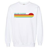 Grand Rapids Retro Michigan Garment-Dyed Sweatshirt