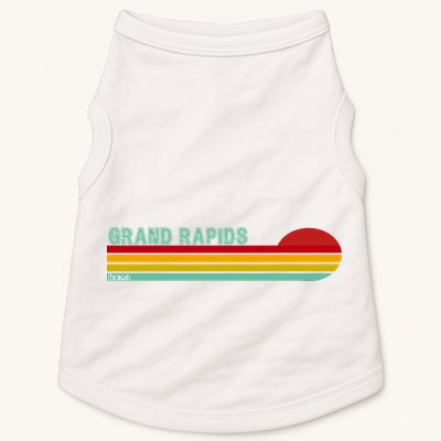 Grand Rapids Retro Michigan Doggie Tank