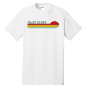 Grand Rapids Retro Michigan Tall T-Shirt