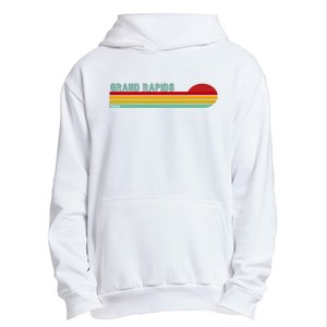 Grand Rapids Retro Michigan Urban Pullover Hoodie