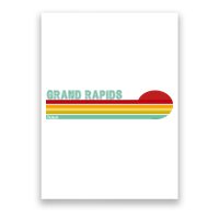 Grand Rapids Retro Michigan Poster